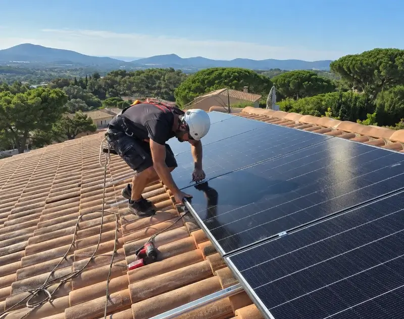 Installateur panneaux solaires Combrand — pose photovoltaïque sur toiture